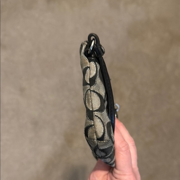 Coach Black and Gray Wristlet - Picture 7 of 12